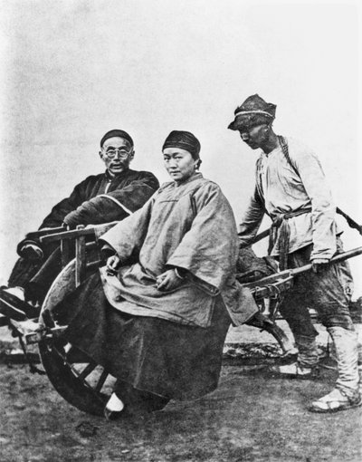Risciò cinese, c.1870 da John Thomson